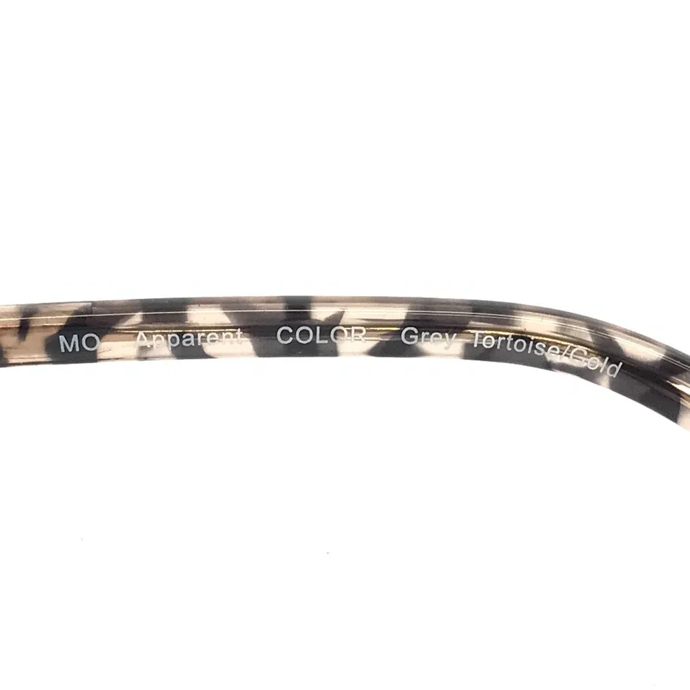 Genevieve Paris Design Eyeglasses Frames Apparent Grey Tortoise/Gold 53-17-140